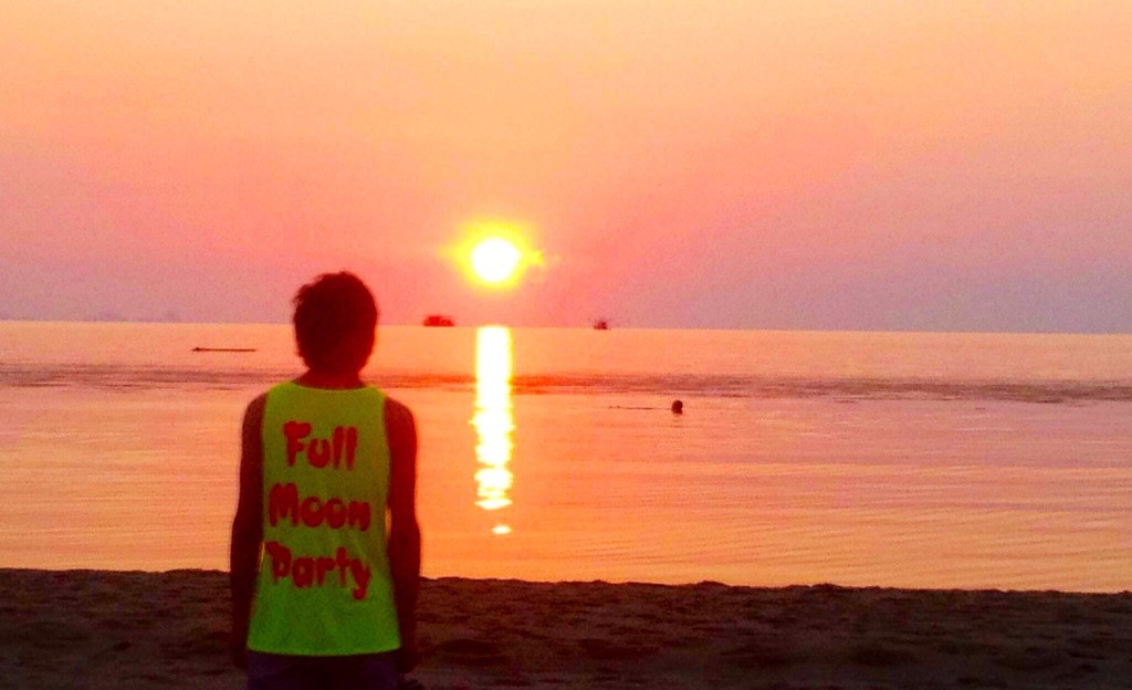 パンガン島で最も美しい夕日が見れる場所